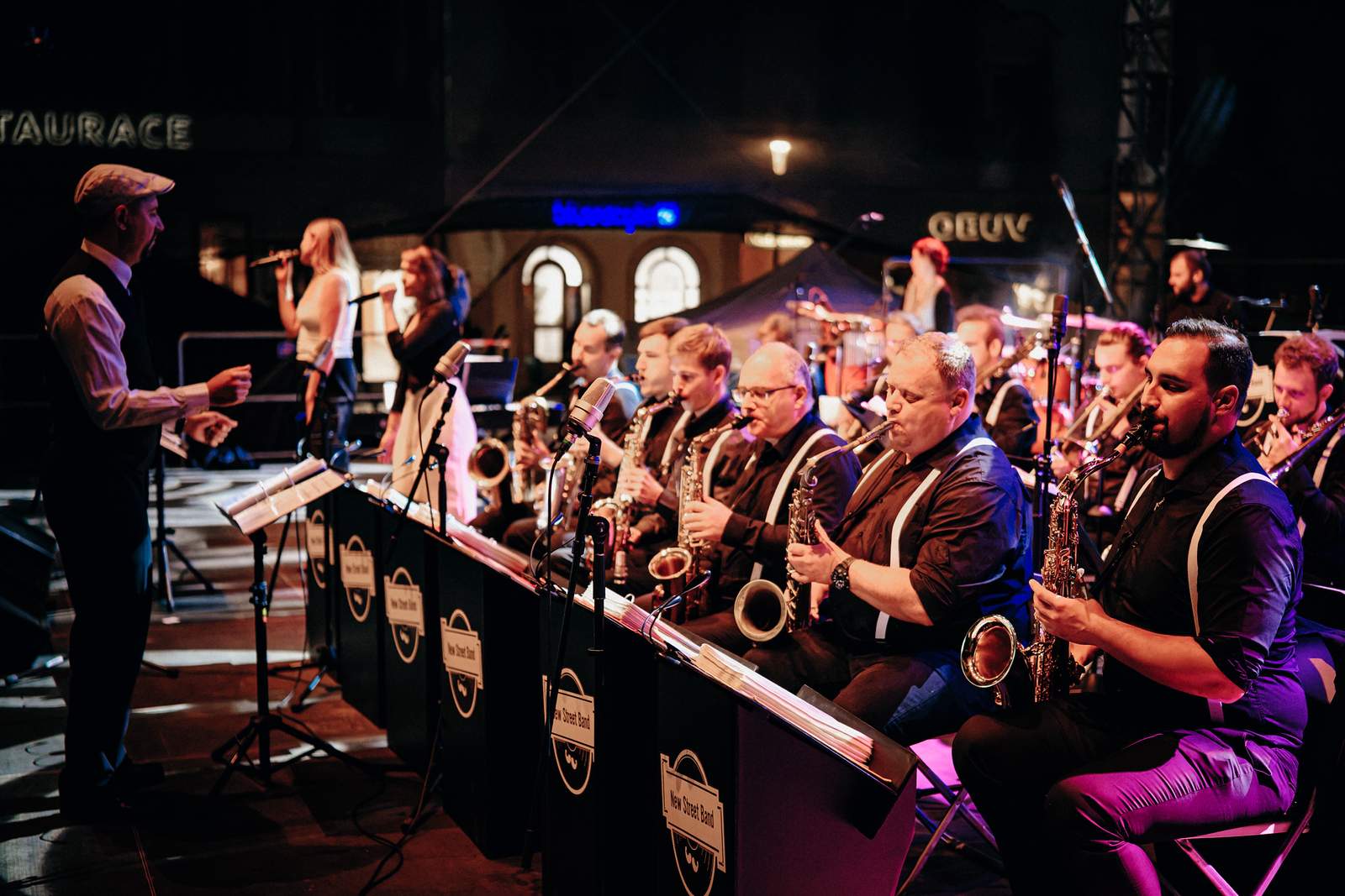 New Street Band na koncertě